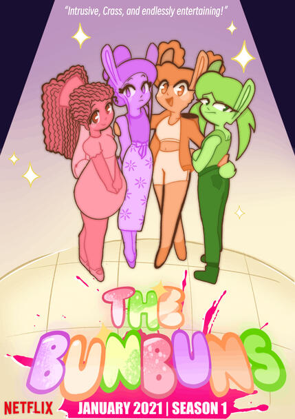 The BunBuns Poster Design - OG Concept The BunBuns Poster Design - OG Concept