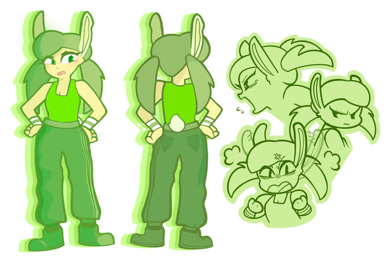 Bloom Character Design From OG Concept: The BunBuns