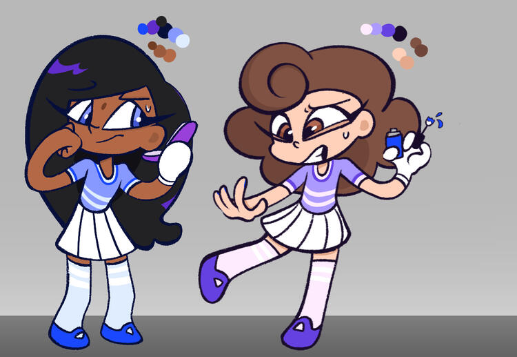 Blush (Left) & Nill (Right) - From 'Abstracts' OG Concept
