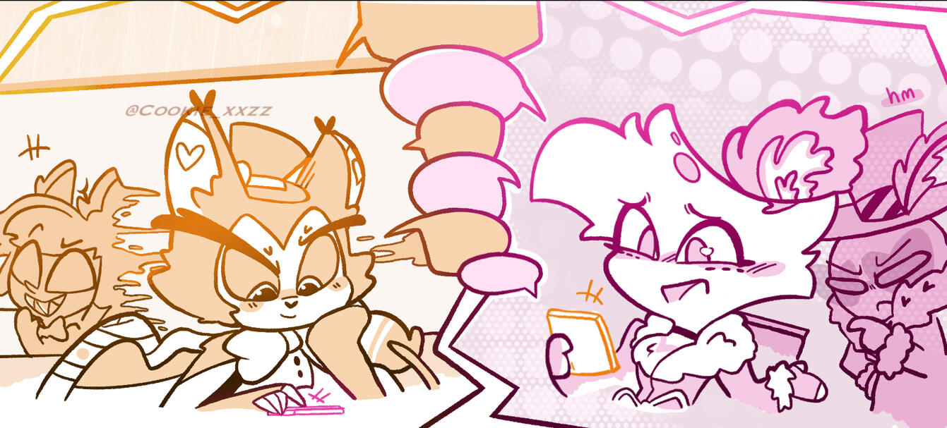Huskerdust - Hazbin Hotel Chibi Illustration