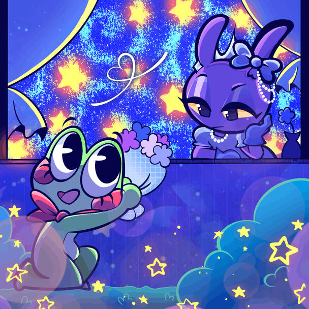 'Princess & the Frog' - Jax and Ribbit TADC Illustration 'Princess & the Frog' - Jax and Ribbit TADC Illustration