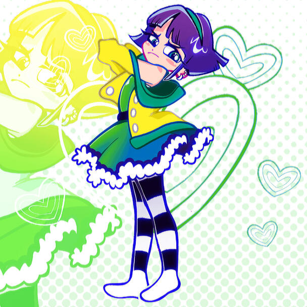 Buttercup Illustration - Power Puff Girls