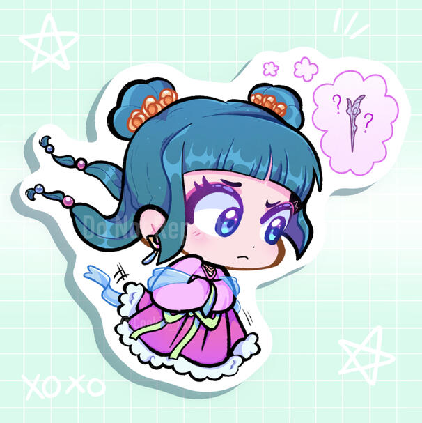 MaoMao - Apothecary Diaries Sticker Series Designs MaoMao - Apothecary Diaries Sticker Series Designs