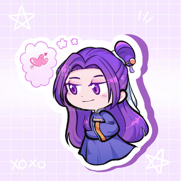 Jinshi - Apothecary Diaries Sticker Series Designs