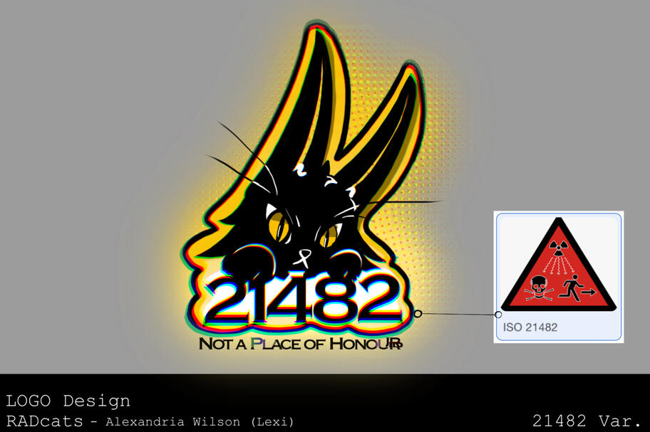 '21482' Var RadCat Game Logo Design