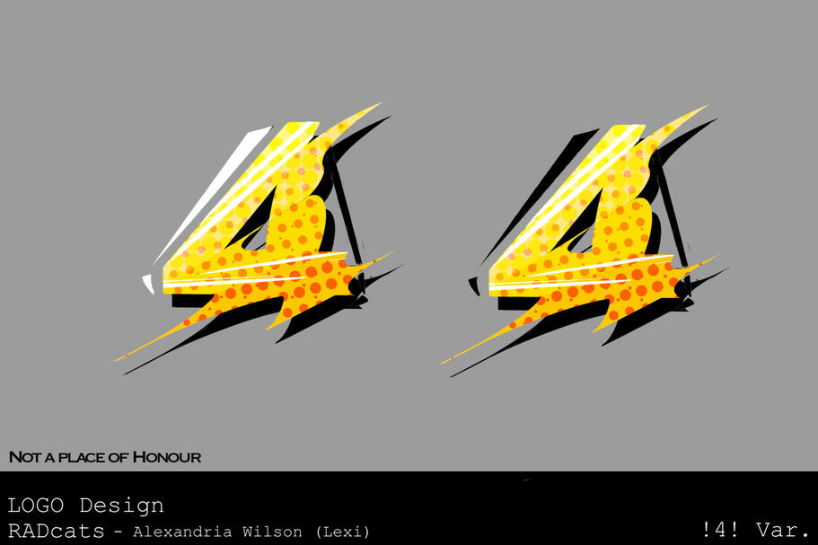 '!4!' Var - RadCat Game Logo Design '!4!' Var - RadCat Game Logo Design